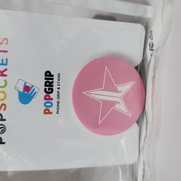 Jeffree Star Pink Logo Pop Socket - Mystery Box Exclusive - Picture 3 of 4